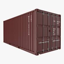 20 Ft Iso Container Brown 3d Model 3d Model Ad Iso Ft Model Brown Iso Container 3d Model Locker Storage