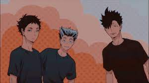 Bokuto Akaashi Kuroo Haikyuu Anime Cute Anime Wallpaper Aesthetic Anime