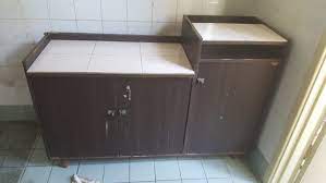 Anda nak tahu cara buat kabinet dapur diy? Kabinet Dapur Pinggan Mangkuk Rak Simpanan Dan Tikar Home Furniture Furniture On Carousell