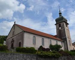 Façade de l'Église SaintJoseph du Tholy