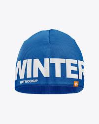 Download Winter Hat Mockup In Apparel Mockups On Yellow Images Object Mockups