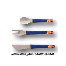 Couverts conçus pour la dégustation de vos poissons, qui assurent une découpe délicate et aisée. Les Couverts Enfants Poisson Clown Sont Un Cadeau Original Et Personnalisable Avec Le Prenom De L Enfant Mes Jolis Couverts