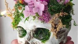 Day of the Dead Dried Floral Skull Workshop