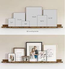Maybe you would like to learn more about one of these? Picture Ledge Sizing Guide And Building Guide Home Decor Inspiration Picture Ledge Photo Displays