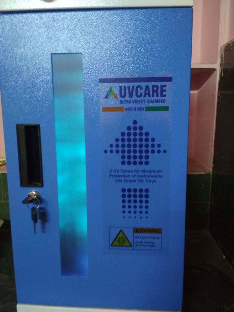 Ultra violet chamber high efficiency cabinet dual U.V. Tub product image