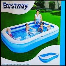 Hai kali ini saya unboxing kolam renang anak bayi dari bestway, kolam renang plastik ini di lengkapi dengan perosotan dan. Kolam Renang Karet Bestway Ukuran 262cm Harga Murah Di Jakarta Pusat Tribunjualbeli Com