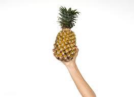 Download Premium Photo Of Human Hand Holding Pineapple Fruit Nutrition