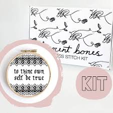 The phrases & sayings cross stitch pattern category is by far one of our most popular! Inspirational Quotes Embroidery Kit Sparkle Cross Stitch Kit Modern X Stitch Beginners Cross Stitch Sewing Fiber Craft Supplies Tools