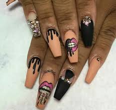 updated 30+ awesome mickey mouse nail designs (november 2019). Pin By Emily Slinsky On Nails California Nails Nail Designs Beautiful Nails