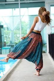Harem Pants Thai Pants Rayon Pants Boho Strenchy Pants By Maeying Boho Chic Bohemian Boho Style Hip Boho Fashion Boho Fashion Bohemian Boho Outfits