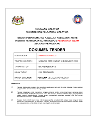 Sleman, 17 agustus 1977 alamat : Dokumen Tender