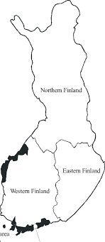 Look for places and addresses in finland with our street and route map. Map Of Finland Showing The Geographic Categorisation Applied In The Download Scientific Diagram