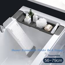 Bath caddy tray tub bathtub shelf holder for bathroom shower luxury reading. Bath Shelf Over Bath Tray Plastic Bath Caddy Bath Rack Bathtub Board Adjustable Bathtub Tray Phone Holder Bathroom Accessories Buy At The Price Of 12 82 In Aliexpress Com Imall Com