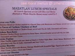 Check spelling or type a new query. Online Menu Of The Mazatlan Grill Restaurant Susanville California 96130 Zmenu