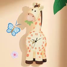 Fantasy Fields Sunny Safari Kids Wall Clock Petagadget