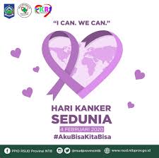Tema saya adalah dan saya akan mengajak masyarakat untuk menjalankan perannya. Selamat Hari Kanker Sedunia Rumah Sakit Umum Daerah Provinsi Ntb