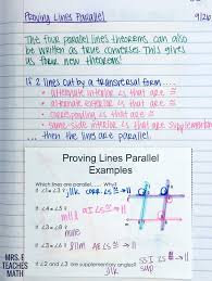 Proving lines parallel worksheet help? Parallel Lines Inb Pages Mrs E Teaches Math