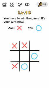 Brain out level 11 12 13 14 15 16 17 18 19 20 solution walkthrough clear complete tips android indonesiamau beli hp murah bergaransi cek di bukalapak sinihtt. Brain Out Level 12 Answer Solution Tic Tac Toe Puzzle Game Master