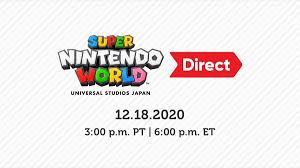 Please see the file description page for further information. Nintendo Announces Super Nintendo World Direct Livestream Nintendo Life