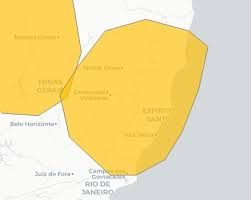 Previsão de tempo por período (03/02/2021). Parte De Mg Es Rj E Ba Em Alerta Para Chuva Forte E Volumosa Clima Ao Vivo