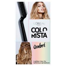 Darker hair, and even dark blondes will usually end up with a more orange blonde using a blonde box color, says papanikolas. Colorista Effect Ombre Hair Dye Hair Superdrug