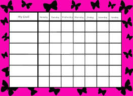 Wonderful Behavior Charts And Reward Chart Template Sample