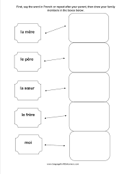 These workbooks are ideal for each children and grown ups to make use of. French Worksheets Relatives French Worksheets French Printable French Flashcards