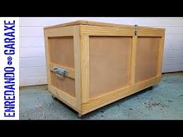 Youtube Plywood Storage Crate Storage Storage Trunk