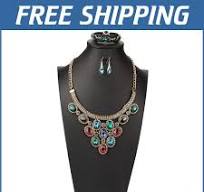 Versatile Faux Leather Jewelry Bust Stand – Sleek Display for Rings &  Necklaces
