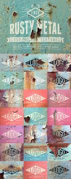 20 Free Realistic Rusty Metal Logo Mockup Textures Logo Mockup Mockup Design Graphic Design Resources