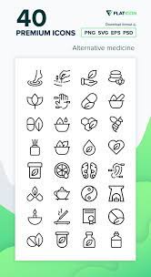 40 Premium Vector Icons Of Alternative Medicine Designed By Pictogramer Banner Doodle Alternative Medicine Icon