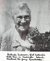 Gertrude S. “Gertie” Hannesson Andersen (1874-1972)