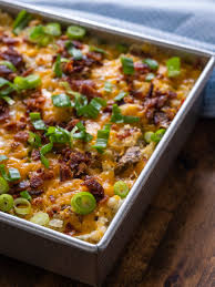 Twice Baked Potato Casserole Recipe Twice Baked Potatoes Casserole Twice Baked Potatoes Baked Potato Casserole