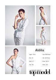 An adaptation of the america's next top model franchise, asia's next top model is a reality tv program portraying aspiring models attempting to jumpstart their careers. Aldilla Zahraa Indonesia Cycle 4
