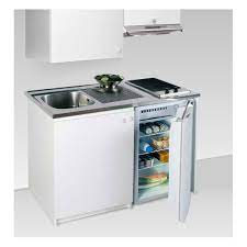La kitchenette s'ingénie à combiner électroménager et rangements pour aménager une petite cuisine de studio ou de mini espace. Kitchenette 100 Cm Eco 400 Meuble Sous Evier Vendu Sans Electromen