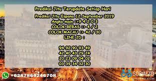 Prediksi Jitu Espana 12 September 2019 Sosial4d Beijing Malaysia Mainan