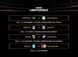 The winners of the 2021 copa libertadores will qualify for the 2021 fifa club world cup in japan, and earn the right to play against the winners of the 2021 copa sudamericana in the 2022 recopa suda. Calendario De Jogos Das Quartas De Final Conmebol