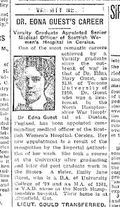 Lieutenant Edna Mary Guest :: CGWP Record Detail