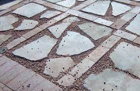 When pavers are placed, polymer sand is often used to help interlock the pavers, which provides more durability. Recycled Concrete Broken Concrete Concrete Pavers