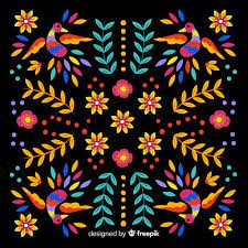 Find the perfect mexican pattern stock photo. Download Traditional Mexican Embroidery Background For Free Mexican Art Painting Mexican Artwork Folk Art Flowers