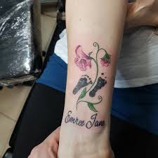 As every flower has a different meaning, they are a pretty and poignant was to commemorate your lost baby. Candace S Tattoo Day Wanted Chosen Planned Baby Loss Miscarriage 05 Blog Wanted Chosen Planned