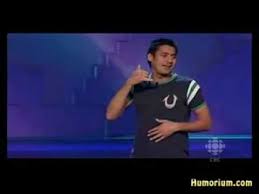 Just For Laughs Danny Bhoy With The Gecko Danny Bhoy Just For Laughs Funny Clips