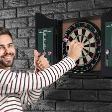 Dartboard cabinet zum kleinen preis. Barrington 40 Inch Dartboard Cabinet Led Lights Drb100 318b For Sale Online Ebay