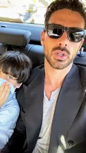 Find michele morrone age, height, bio, kids, tattoo, nationality michele morrone is an incredibly talented italian actor, singer. Michele Morrone With His Child Michele Good Looking Men Miki