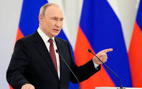 Putin invokes Satan, slavery, Goebbels ...