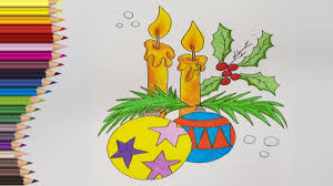 Calendare, agende, felicitari de sarbatori 0 pagini 21x15 (nepliata) 10 grame cod produs: Decoratiuni De Craciun Desenate Manual Desenez Si Colorez Globuri Vasc Si Lumanari Youtube