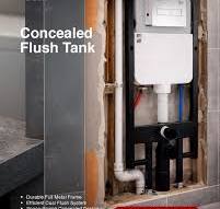Concealed WC flushing systems are crucial for both ...