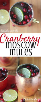Cranberry Moscow Mules Are The Perfect Easy Thanksgiving Cocktail Thanksgiving Cocktails Thanksgiving Drinks Christmas Drinks