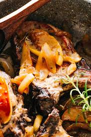 They can be prepared and on the table in under 40 minutes! Skillet Pork Chops Recipe With Apples Onions Easy Pork Chops Recipe