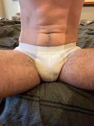 Tighty whitey bulge